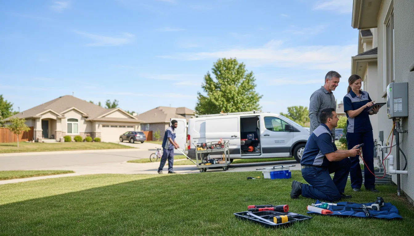 Tankless water heater service in Monongahela, PA